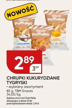 Chata Polska Chrupki kukurydziane tygrski wybrany asortyment Chata Polska oferta