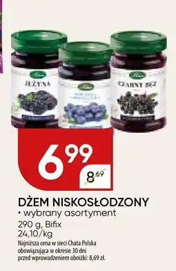 Chata Polska Dżem niskosłodzony wybrany asortyment Bifix oferta