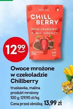 Żabka Owoce mrożone w czekoladzie Chillberry malina oferta