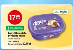 Żabka Lody Chocolate & Vanilla Milka oferta