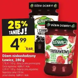 Twój Market Dżem niskosłodzony Łowicz, 280 g oferta