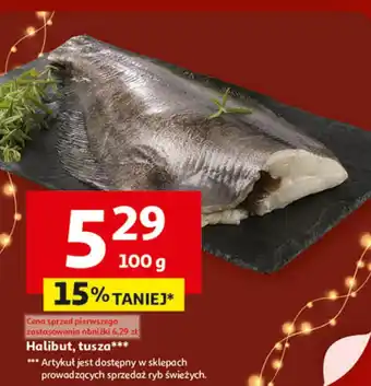 Halibut, turbot, tusza Auchan