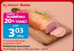 Auchan Polędwica łososiowa Dział Tradycji Auchan oferta