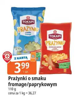 E.Leclerc Prażynki o smaku fromage/papryowym Tokapi oferta
