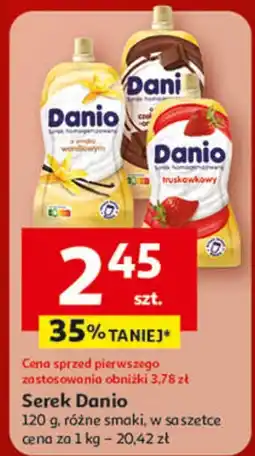 Auchan Serek Danio różne smaki oferta