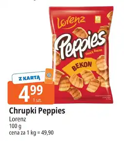 E.Leclerc Chrupki Peppies bekon Lorenz oferta