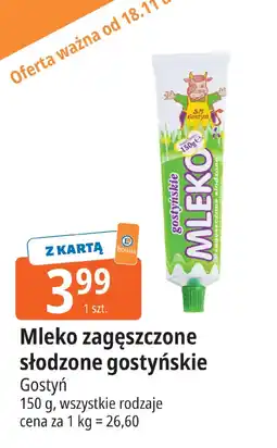 E.Leclerc Mleko zagęszczone słodzone gostyńskie Gostyń oferta