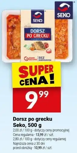 Twój Market Dorsz po grecku Seko, 500 g oferta