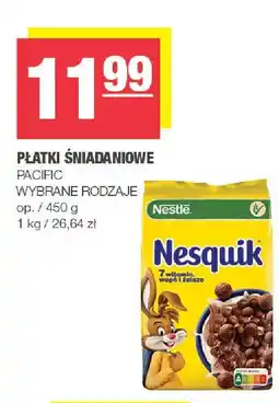 Spar Płatki śniadaniowe Nesquik Pacific wybrane rodzaje oferta