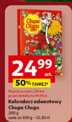 Auchan Kalendarz adwentowy Chupa Chups 200g oferta