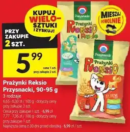 Twój Market Prażynki Reksio Przynasienki 90-95g oferta