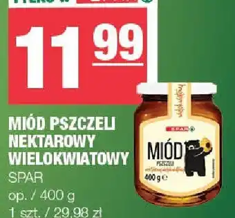 Miód pszczeli nektarowy wielokwiatowy Spar