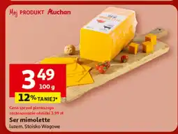 Auchan Ser mimolette luzem, Stojsko Wągowe Auchan oferta
