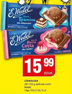 Chorten Czekolada E.Wedel Smak Panna Cotta dla Ciebie oferta
