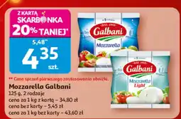 Auchan Ser mozzarella Galbani oferta