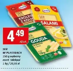 Chorten Ser w plastrach Gouda/Salami 150g Mlekovita oferta