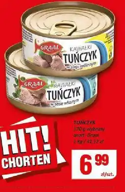 Chorten Tuńczyk Graal w puszce 170g oferta