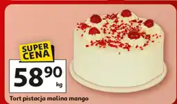 Auchan Tort pistacja malina mango Auchan oferta