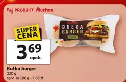 Auchan Bułka burger 220g Auchan oferta