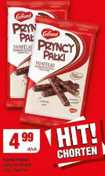 Chorten Wafelki Princy Pałki Gérard oferta