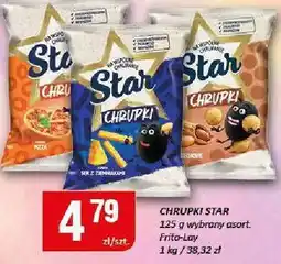 Chorten Chipsy Star Chruppi różne smaki 125g oferta