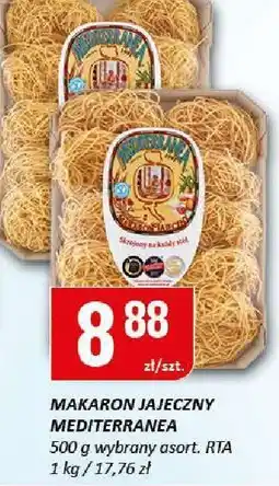 Chorten Makaron jajeczny Mediterranea 500g wybrany asort. Rita oferta