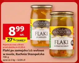 Auchan Flaki po zamojsku lub wołowe w rosole, Kuchnia Staropolska oferta