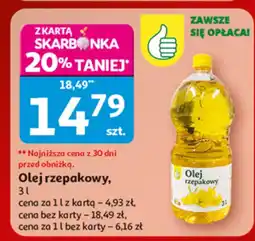 Auchan Olej rzepakowy Auchan oferta
