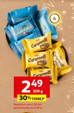 Auchan Cukierki Jamajka, Jamajka biała, Jamajka banan-mango, brownie lub caramelli Auchan oferta