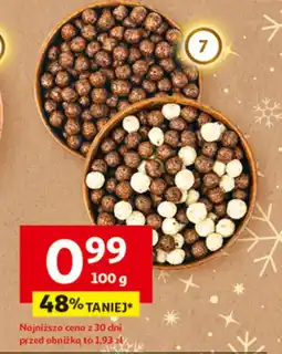 Auchan Płatki śniadaniowe Bakalland muszelki, kulki kakaowe lub kulki duo oferta