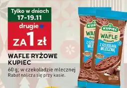 Stokrotka Wafle ryżowe w czekoladzie mlecznej DRUGIE ZA 1 ZŁ Kupiec oferta