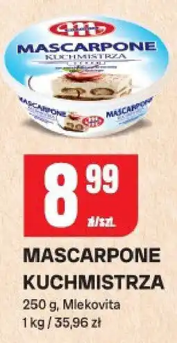 Chorten Mascarpone kuchmistrza 250 g Mlekovita oferta