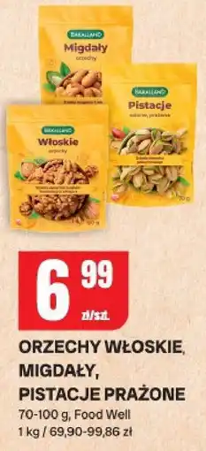 Chorten Orzechy włoskie Pistacje prażone Food Well oferta