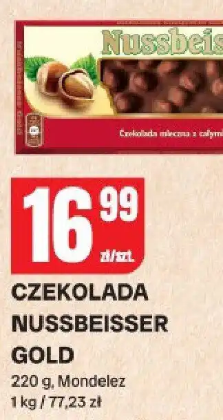 Chorten Czekolada Nussbeisser Gold oferta