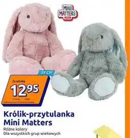 Action Królik-przytulanka Mini Matters oferta