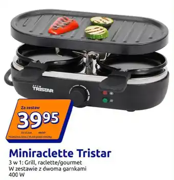 Action Miniraclette Tristar oferta