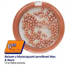 Action Balsam z błyszczącymi perełkami Max & More oferta