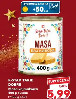 Kaufland Masa makowa K-Stąd Takie Dobre oferta
