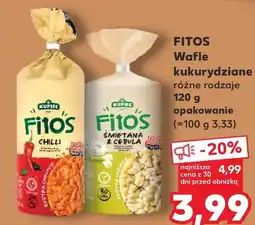 Kaufland Wafelki kukurydziane Fitos oferta