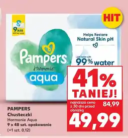 Kaufland Chusteczki Pampers oferta