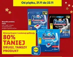 Lidl Tabletki do zmywarek lemon Finish Power Essential oferta