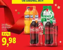 Lidl Napój pomarańczowy Fanta oferta
