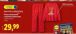 Lidl Piżama młodzieżowa z motywem świąecznym 134-164 Esmara oferta