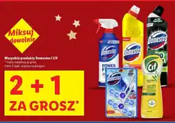 Lidl Mleczko do czyszczenia z mikrokryształkami lemon Cif Cream oferta