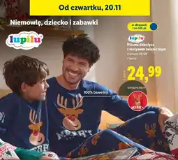 Lidl Piżama dziecięca 98-128 Lupilu oferta