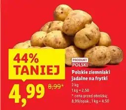 Lidl Ziemniaki polska oferta
