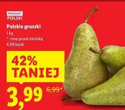Lidl Gruszka oferta