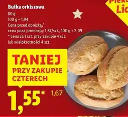 Lidl Bułka orkiszowa oferta