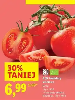Lidl Pomidory kiściowe bio oferta