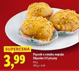 Lidl Pączek o smaku napoju zbyszko 3 cytryny oferta
